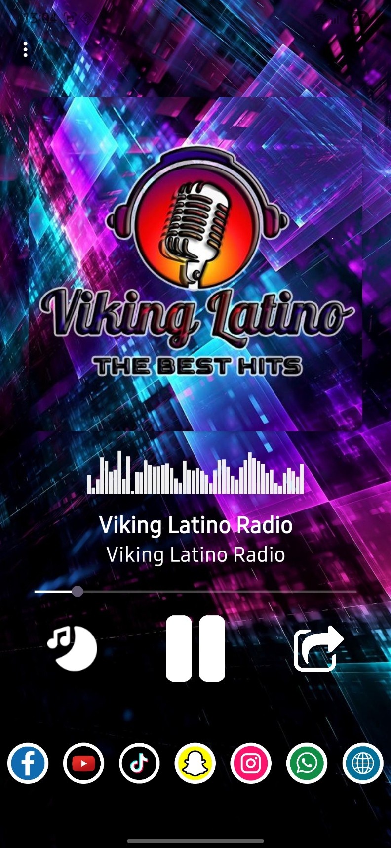 Aplicación de radio para Androide
